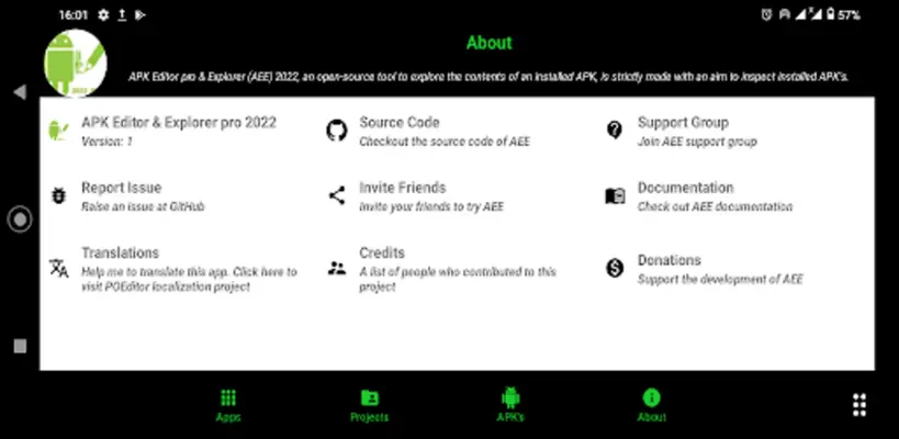 Apk Editor Pro android App screenshot 1